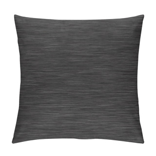 Personality  Charcoal Gray Marl Variegated Heather Texture Background. Vertical Blended Line Seamless Pattern. For T-Shirt Fabric, Dyed Organic Jersey Textile, Triblend Melange Fibre All Over Print. Vector Eps 10 Pillow Covers
