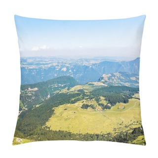 Personality  Above View Of Monte Baldo Mountains, Italy Pillow Covers