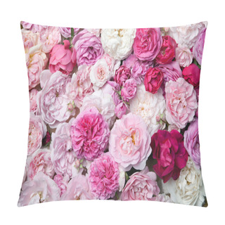 Personality  Pink Roses. Pillow Covers