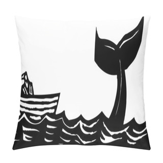 Personality  Jonah And The Whale Pillow Covers