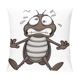 Personality  Cartoon Cockroach Pillow Covers