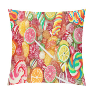 Personality  Mixed Colorful Fruit Bonbon Pillow Covers