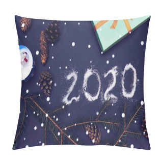 Personality  Christmas Composition 2020. Toned Pillow Covers