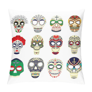 Personality  Day Of The Dead Collection Pillow Covers