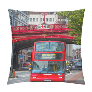 Personality  Holborn Viaduct, 1863-1869, London Pillow Covers
