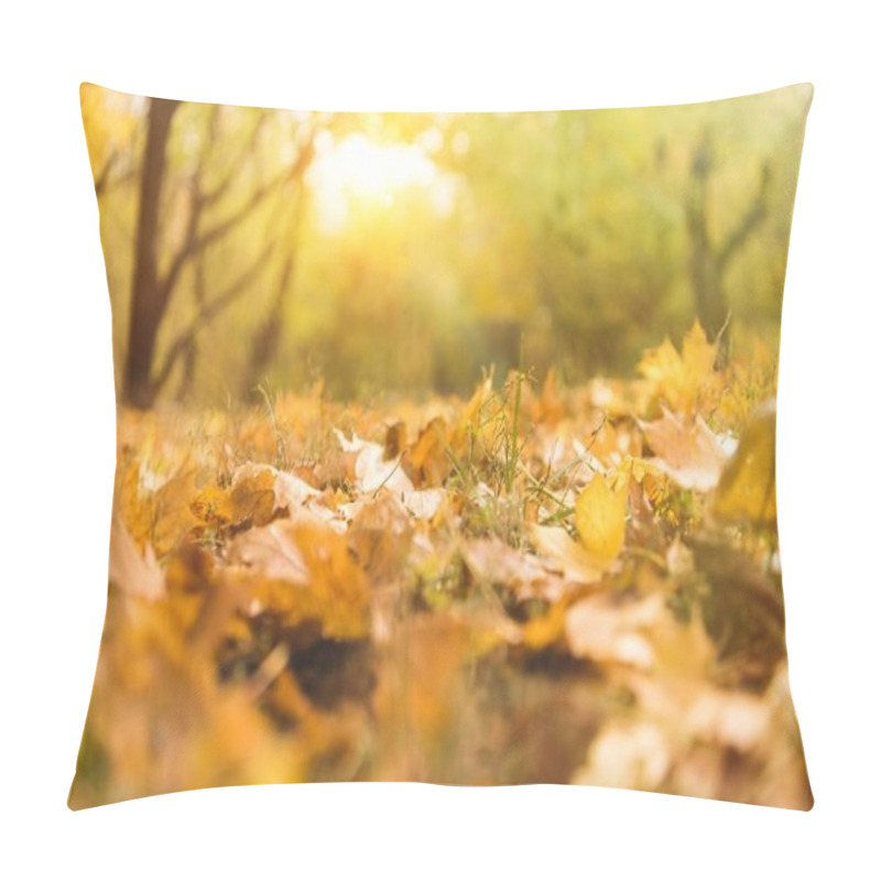 Personality  Fallen Maple Leaves Pillow Covers