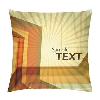 Personality  Vector Background Pillow Covers