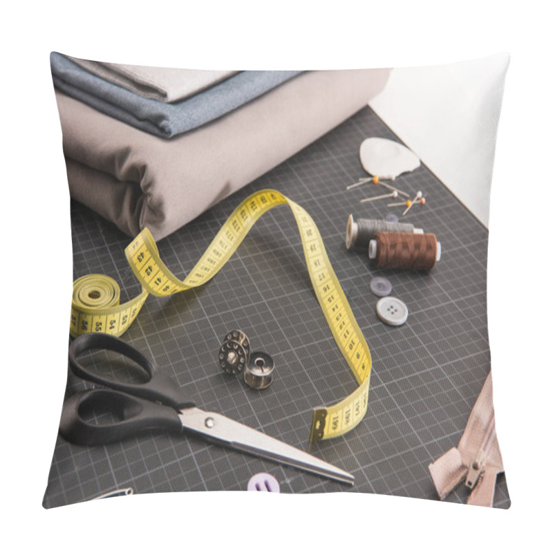 Personality  set of sewing supplies pillow covers