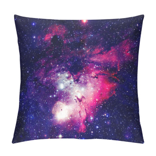 Personality  Purple Nebula In Outer Space. Elements Of This Image Furnished By NASA. Pillow Covers