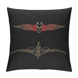 Personality  Pinstripe Graphics , Car Racing Vehicle Graphics, Vinyls & Decals Pillow Covers