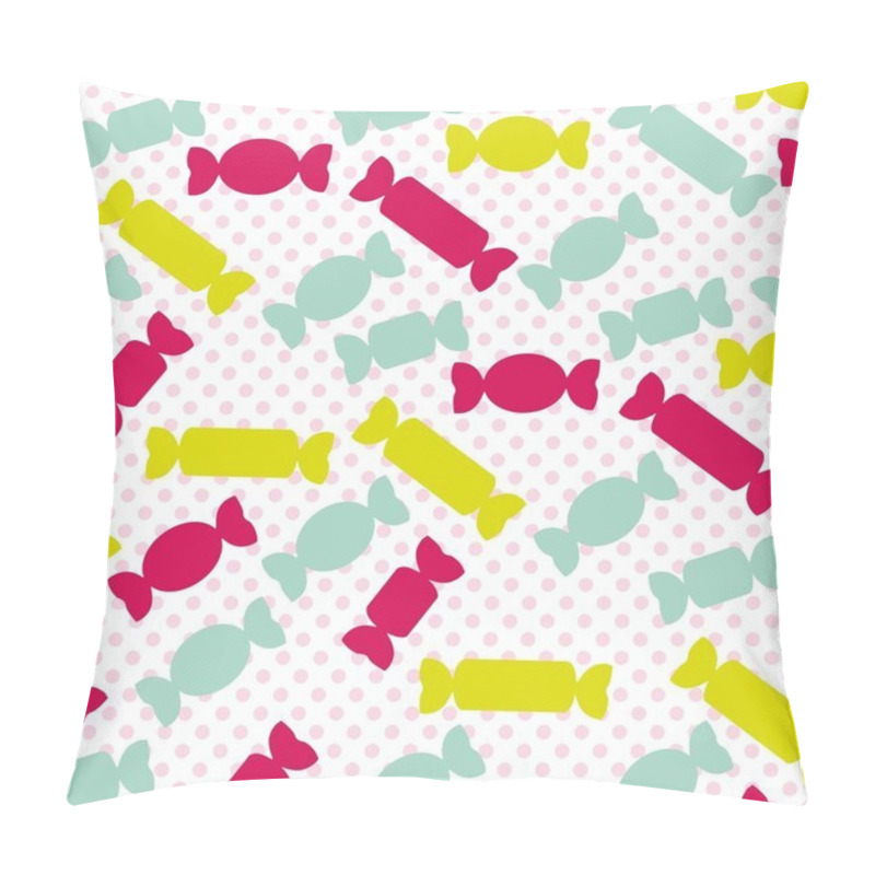 Personality  candies silhouette pattern pillow covers