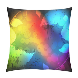 Personality  Spectral Foliage Elements Pillow Covers