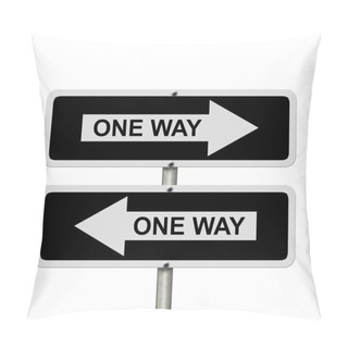 Personality  Confused On Which Direction To Go Pillow Covers