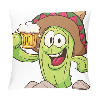 Personality  Mexican Cactus Pillow Covers