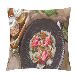 Personality  Peruvian Seafood Dish Pillow Covers
