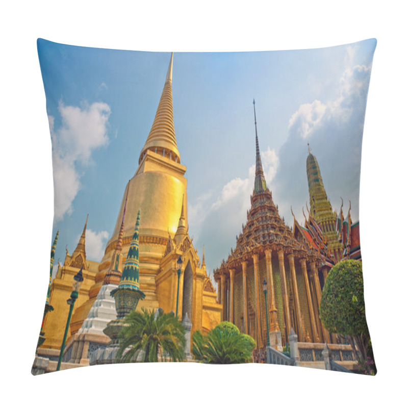 Personality  Bangkok Temple Pillow Covers