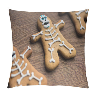Personality  Composition Of Halloween Cookies Pillow Covers