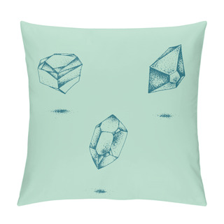 Personality  Vector Graphics Of Crystal Pillow Covers