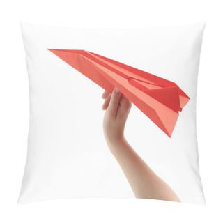 Personality  Child's Hand Launching Paper Airplane Pillow Covers