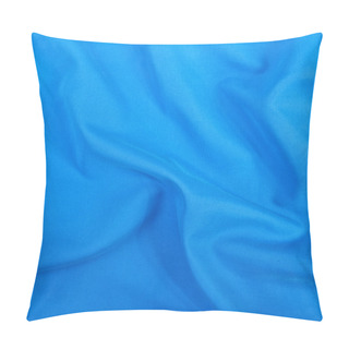 Personality  Blue Textile Background Pillow Covers
