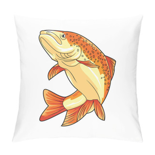 Personality  Salmon Fish Pillow Covers