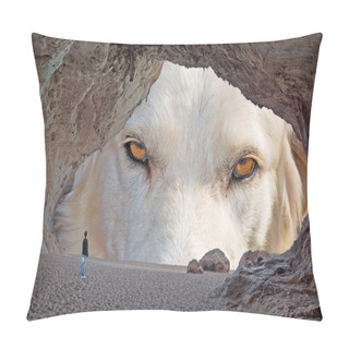 Personality  Huge Dog Pillow Covers