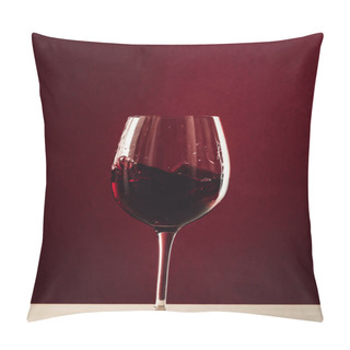 Personality  Splash Of Red Wine Pillow Covers