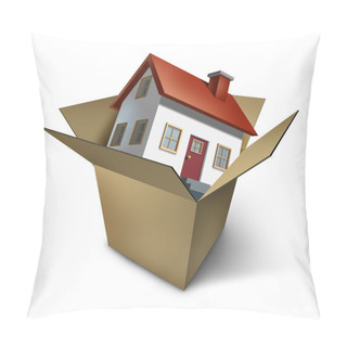 Personality  Moving House Pillow Covers