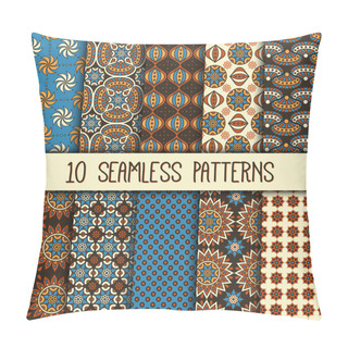 Personality  Ethnic Floral Seamless Pattern Pillow Covers