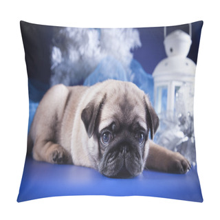 Personality  Pug Puppy Dog Pillow Covers