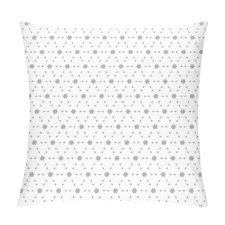 Personality  Abstract Grey Shape Pattern Background Pillow Covers