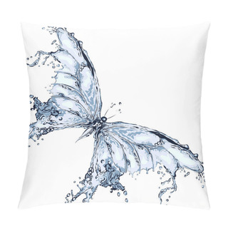 Personality  Water Splash Butterfly Pillow Covers