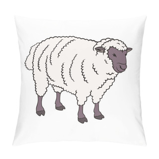 Personality  Vector Sheep Animal Pillow Covers
