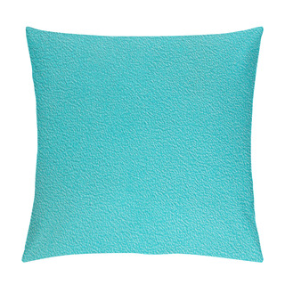 Personality  Foam Texture With Emerald Green Plastic Effect. Empty Surface Ba Pillow Covers