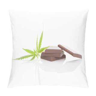 Personality  Cannabis Chocolated. Pillow Covers