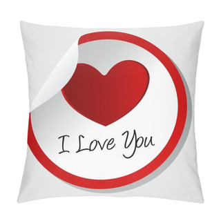 Personality  I Love You Icon Pillow Covers