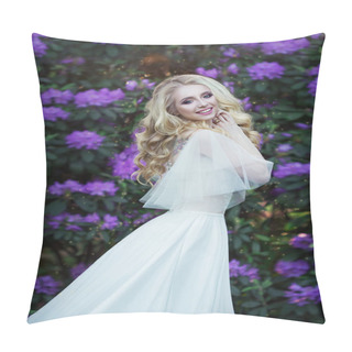 Personality  Girl In Fantasy Ball Gown  Pillow Covers