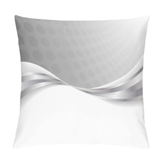 Personality  Vector Silver Background Pillow Covers