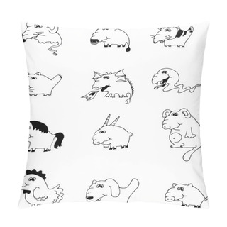 Personality  The Chinese Horoscope Pillow Covers