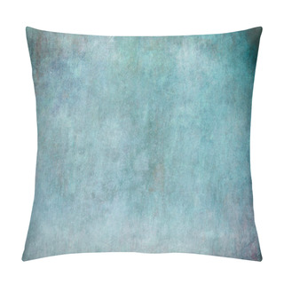 Personality  Old Blue Wall Grungy Backdrop Or Texture  Pillow Covers