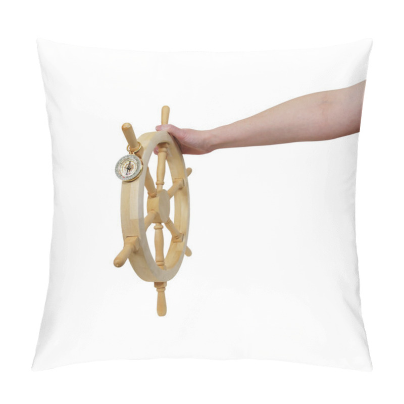 Personality  Steering Through Life Pillow Covers
