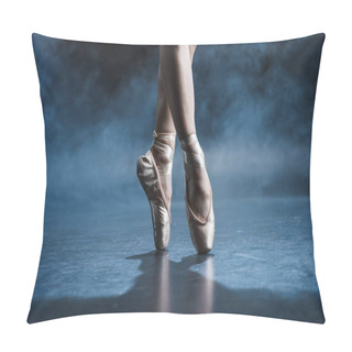 Personality  Ballet Dancer In Pointe Shoes  Pillow Covers
