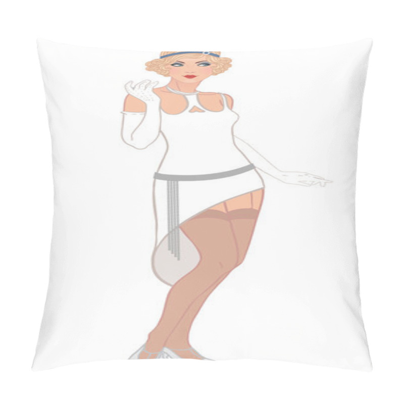 Personality  Flapper Girls Set Pillow Covers