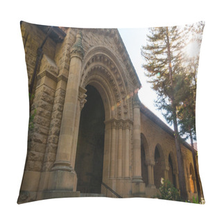 Personality  Stanford University Campus In Palo Alto, California Pillow Covers