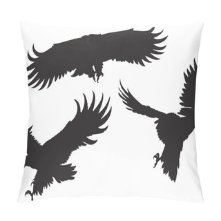Personality  Eagles' Silhouettes Pillow Covers