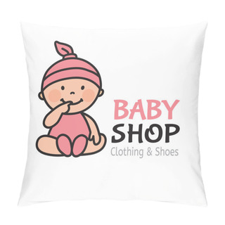 Personality  Baby Shop Logo Pillow Covers