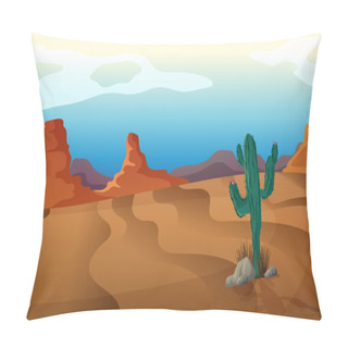 Personality  A Sad Cactus Pillow Covers