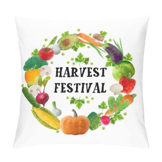 Personality  Harvest Festival Poster Pillow Covers
