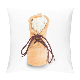 Personality  Nice Shoe Terra Cotta With Coton Bow Pillow Covers