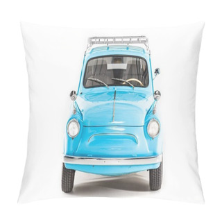 Personality  Blue Retro Car Pillow Covers